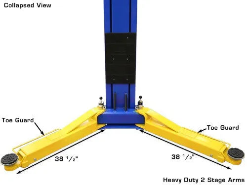 Atlas OHX-10X Extra Wide Extra Tall Two Post Lift