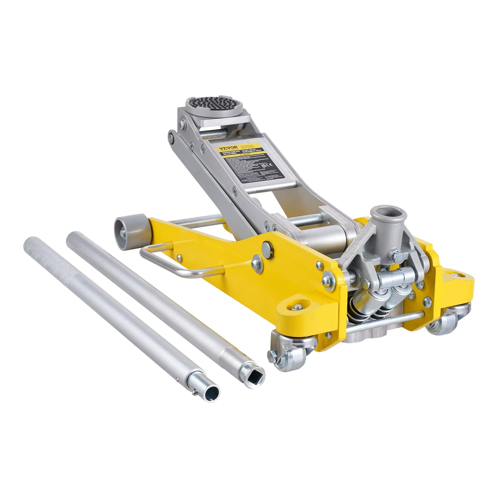 3T/2T Floor Jack Aluminum Hydraulic Racing Jack Hydraulic Car Jack with Dual Piston Quick Lift Pump for Auto Repaire