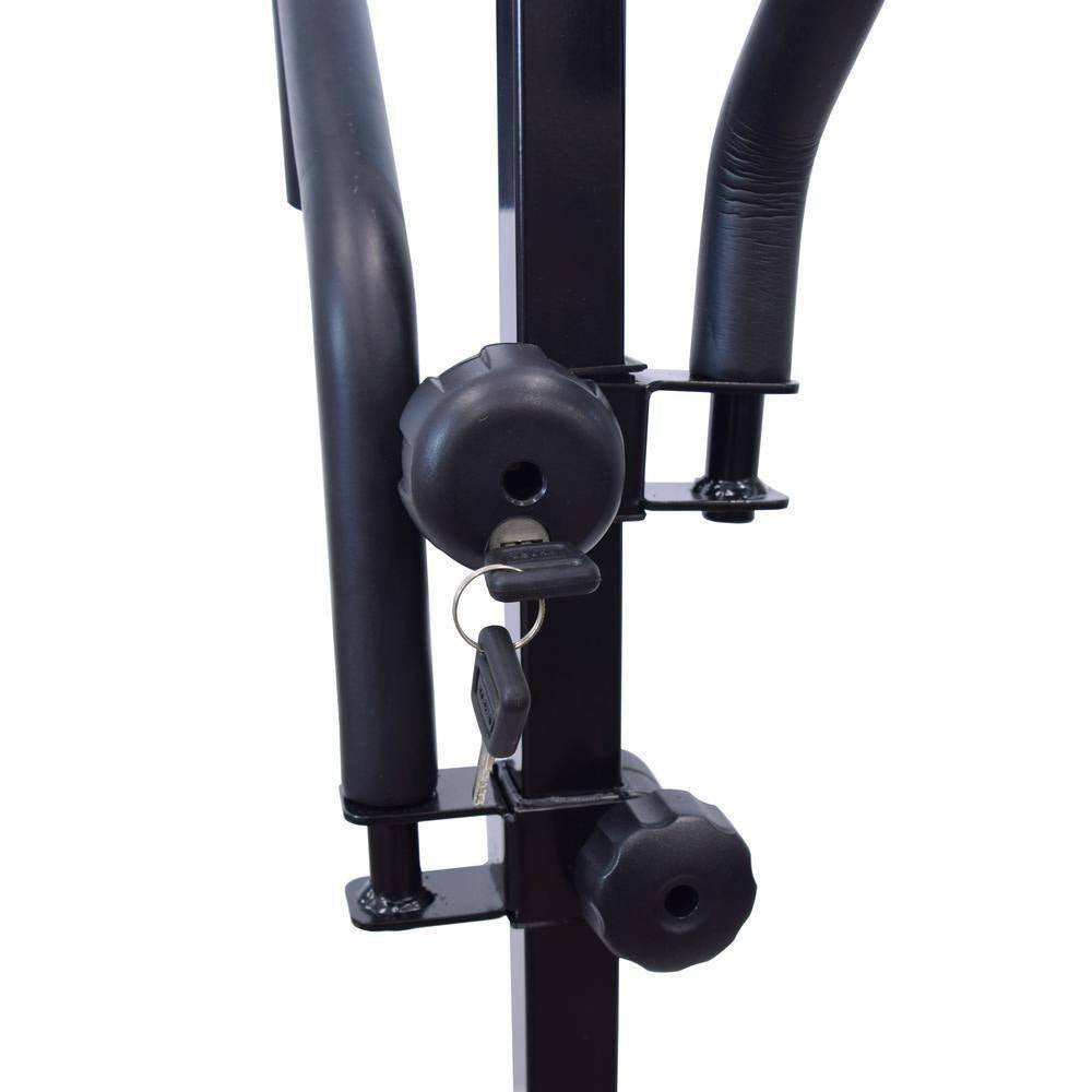Runway HM4 Hitch Mount Tray Style Bike Carrier 4-Bike Rack 33 Lbs. per Bike Capacity for Hitch