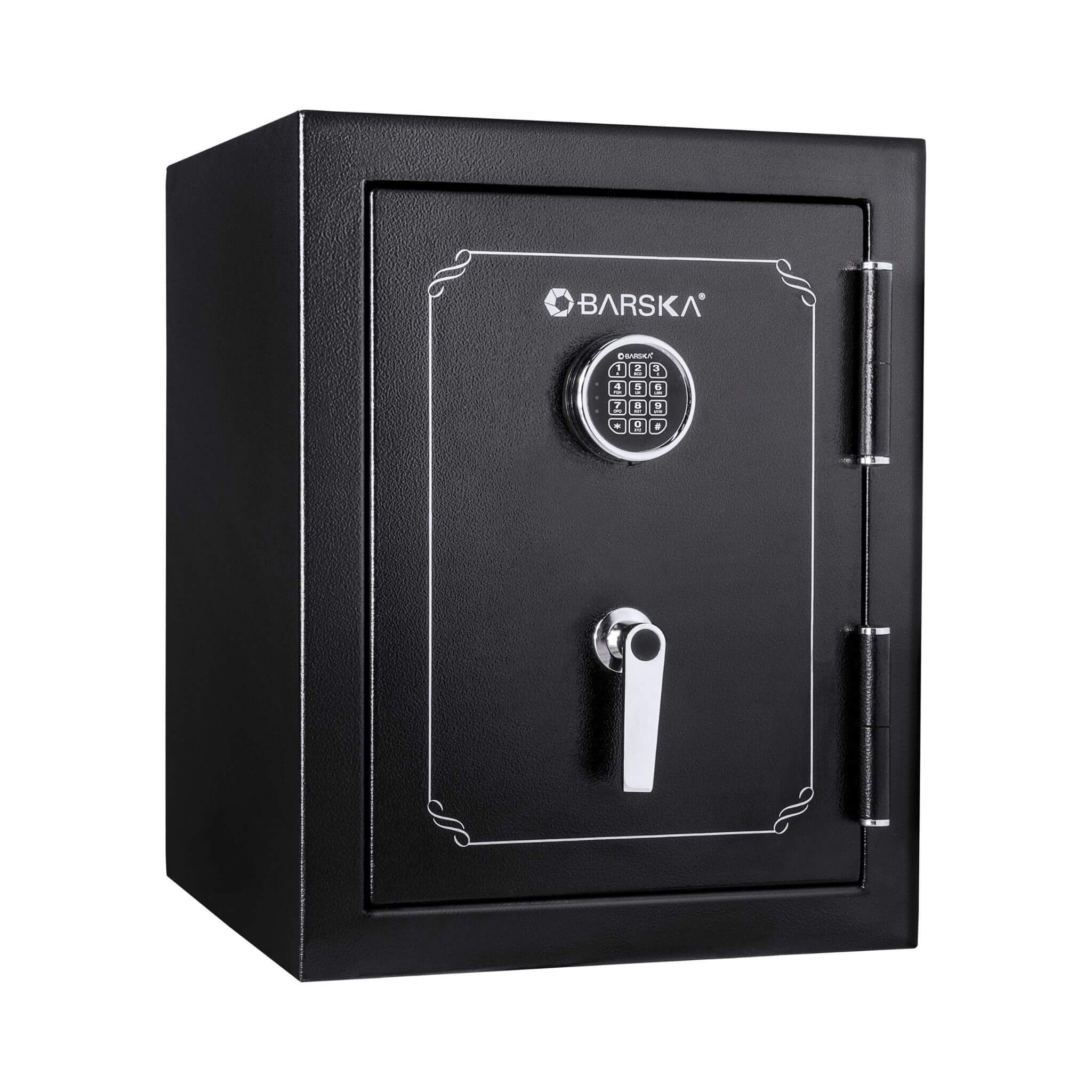 Barska 3.51 CF Heavy-Duty Steel Fireproof Safe Vault With Electronic Lock