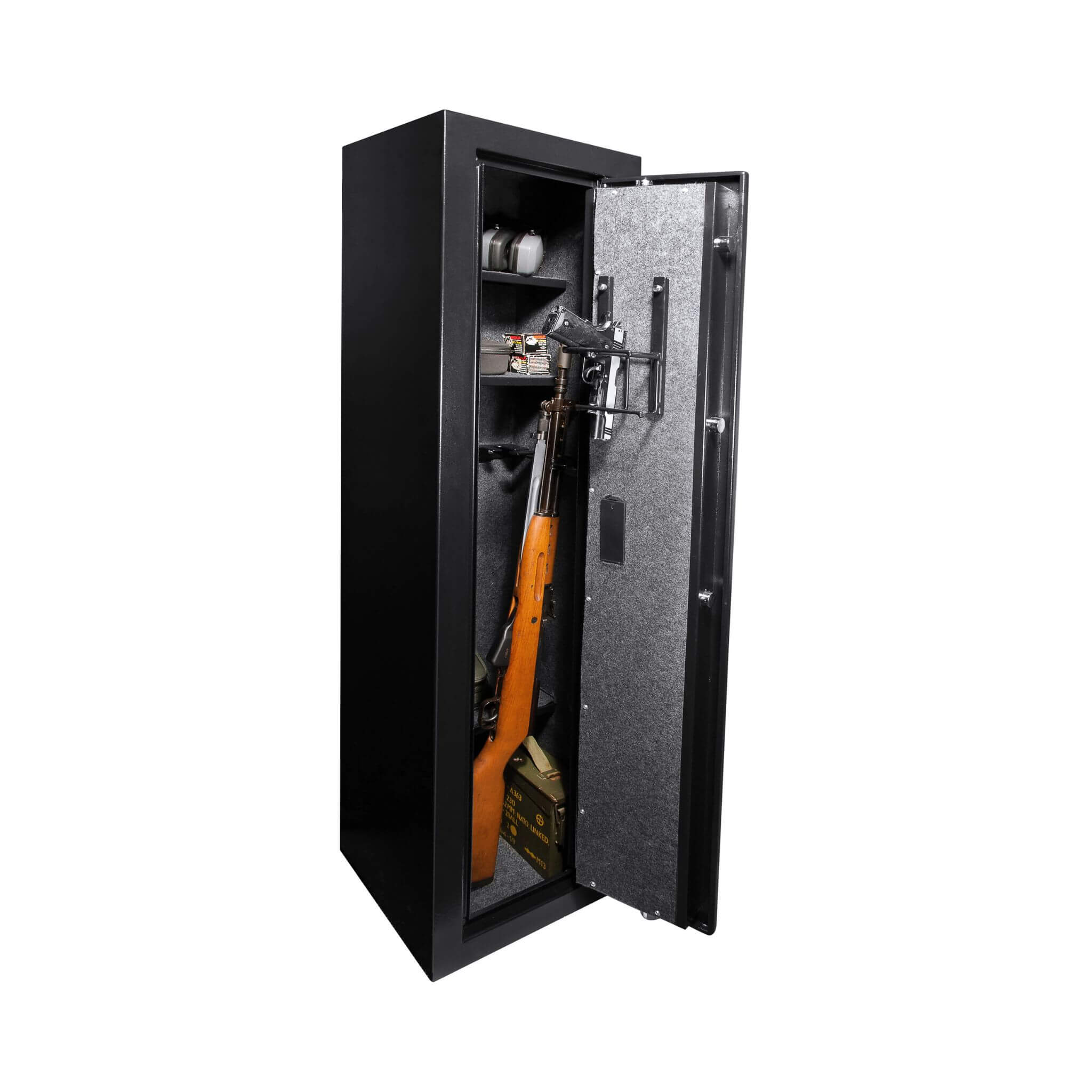 Barska 5.51 CF Tall Biometric Rifle Safe With Biometric Keypad