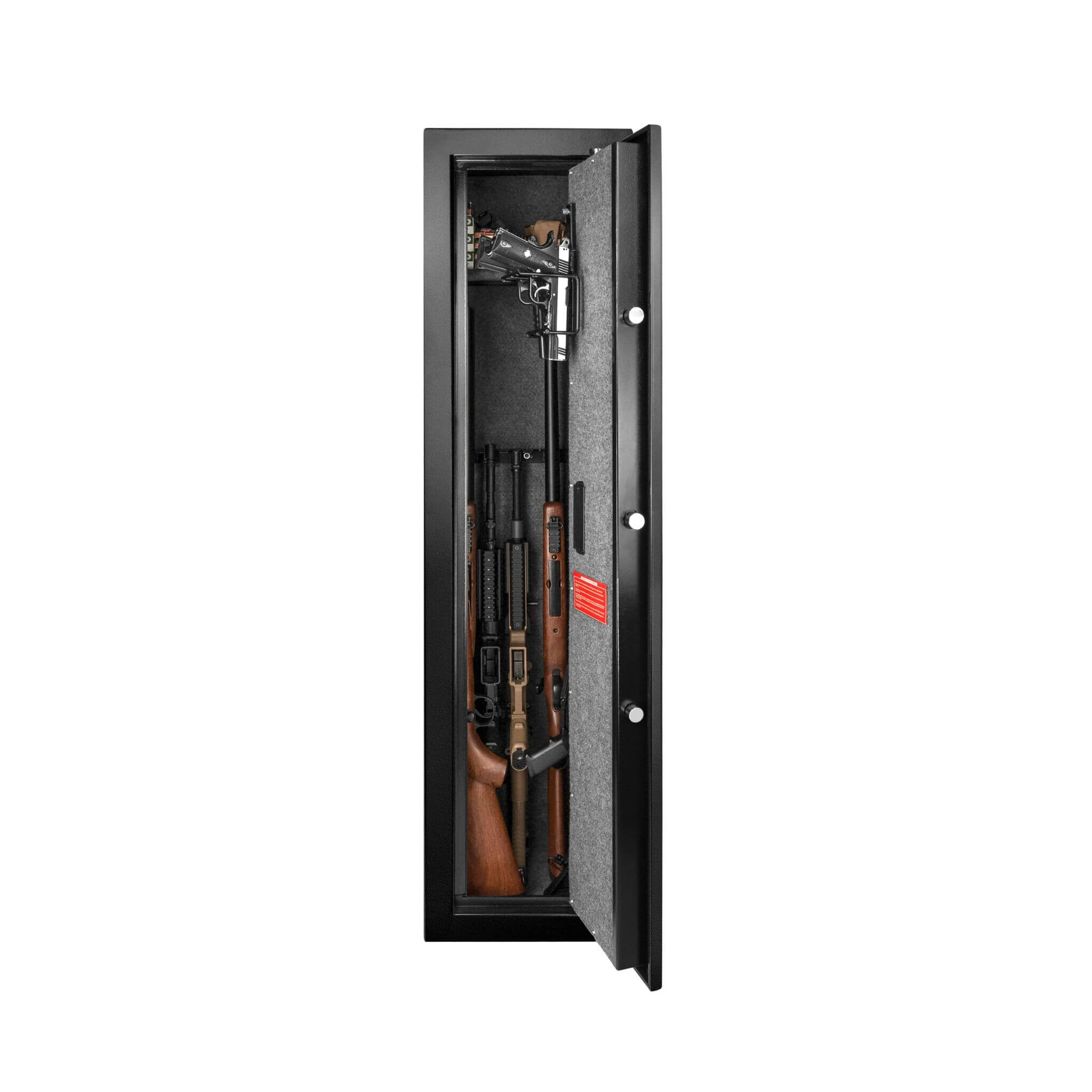 Barska 5.51 CF Tall Biometric Rifle Safe With Biometric Keypad
