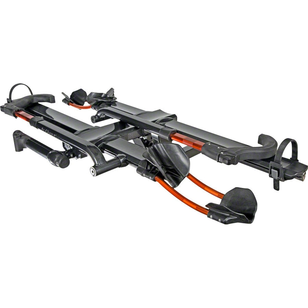 Kuat NV 2.0 Hitch Bike Rack - 2-Bike 2" Receiver Metallic Gray/Orange