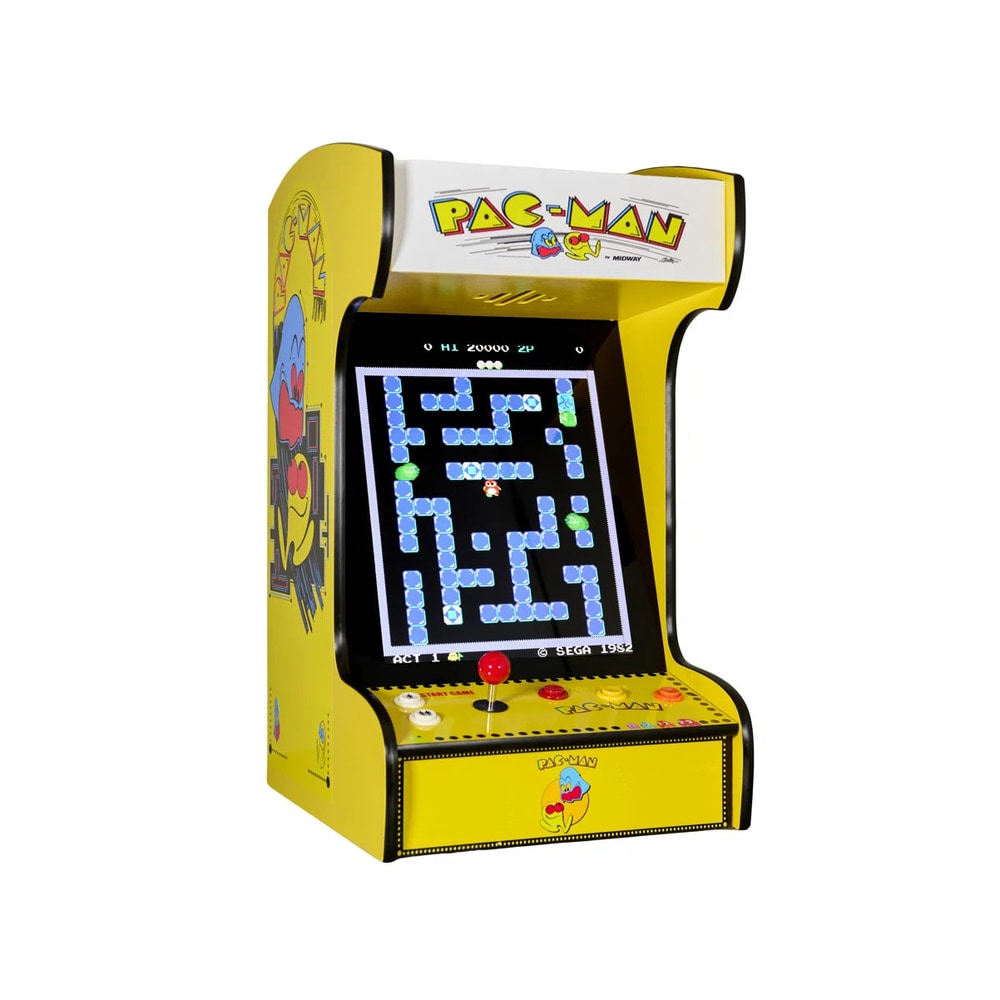 412 Classic Retro Games Tabletop Arcade Machine by  (Yellow)