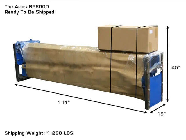 Atlas BP8000 Baseplate Two Post Lift