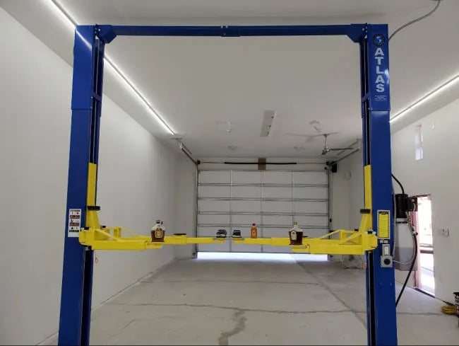 Atlas 9KOHX Overhead Adjustable Height Two Post Lift