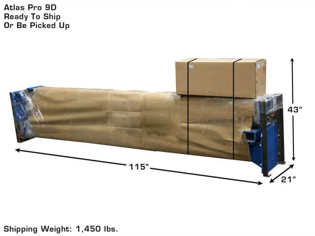 Atlas PRO-9D Overhead Two Post Lift