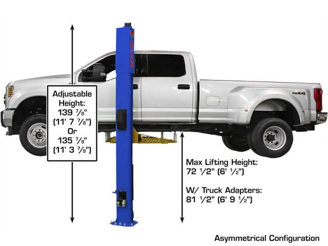 Atlas Platinum PVL-10 ALI Certified Two Post Lift