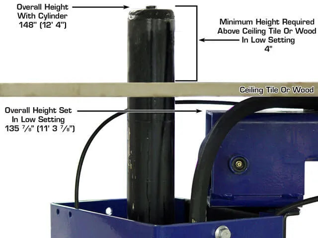 Atlas Platinum PVL-10 ALI Certified Two Post Lift