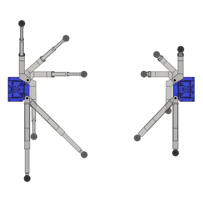 iDEAL TP10KAC-DX Bi-Symmetric Two Post Auto Lift