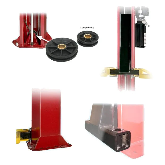 Challenger Lifts CL10AV3 Versymmetric Adjustable Two Post Lift