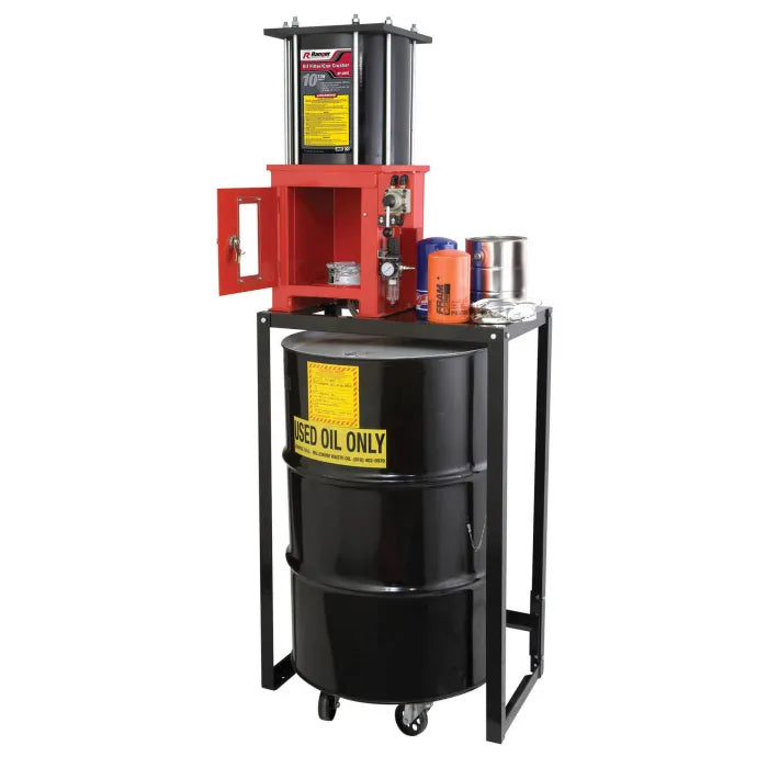 Ranger RP-20FC Oil Filter Crusher with Stand