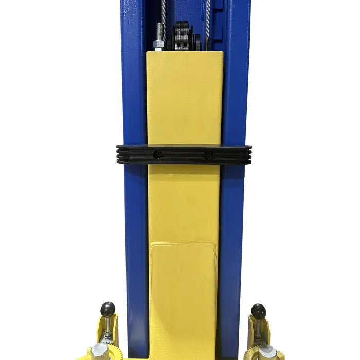 ASEplatinum WH9KACX Asymmetric Clear Floor Two Post Lift