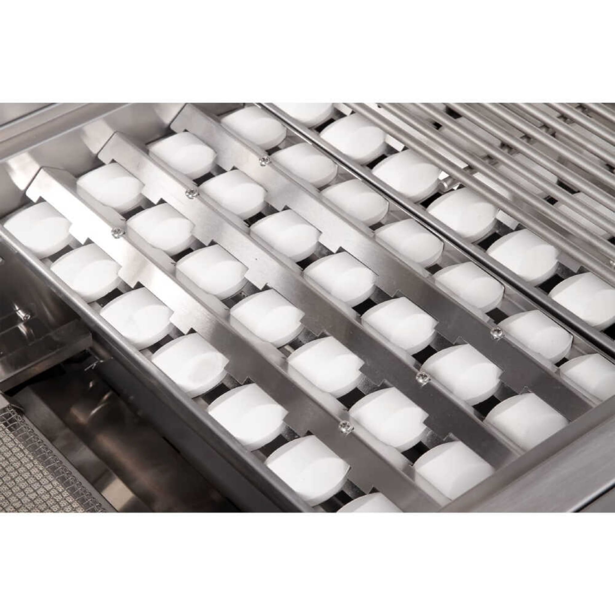 Edgestar 89K BTU 36-Inch Liquid Propane Freestanding LED Lighting Grill Cart With Rotisserie