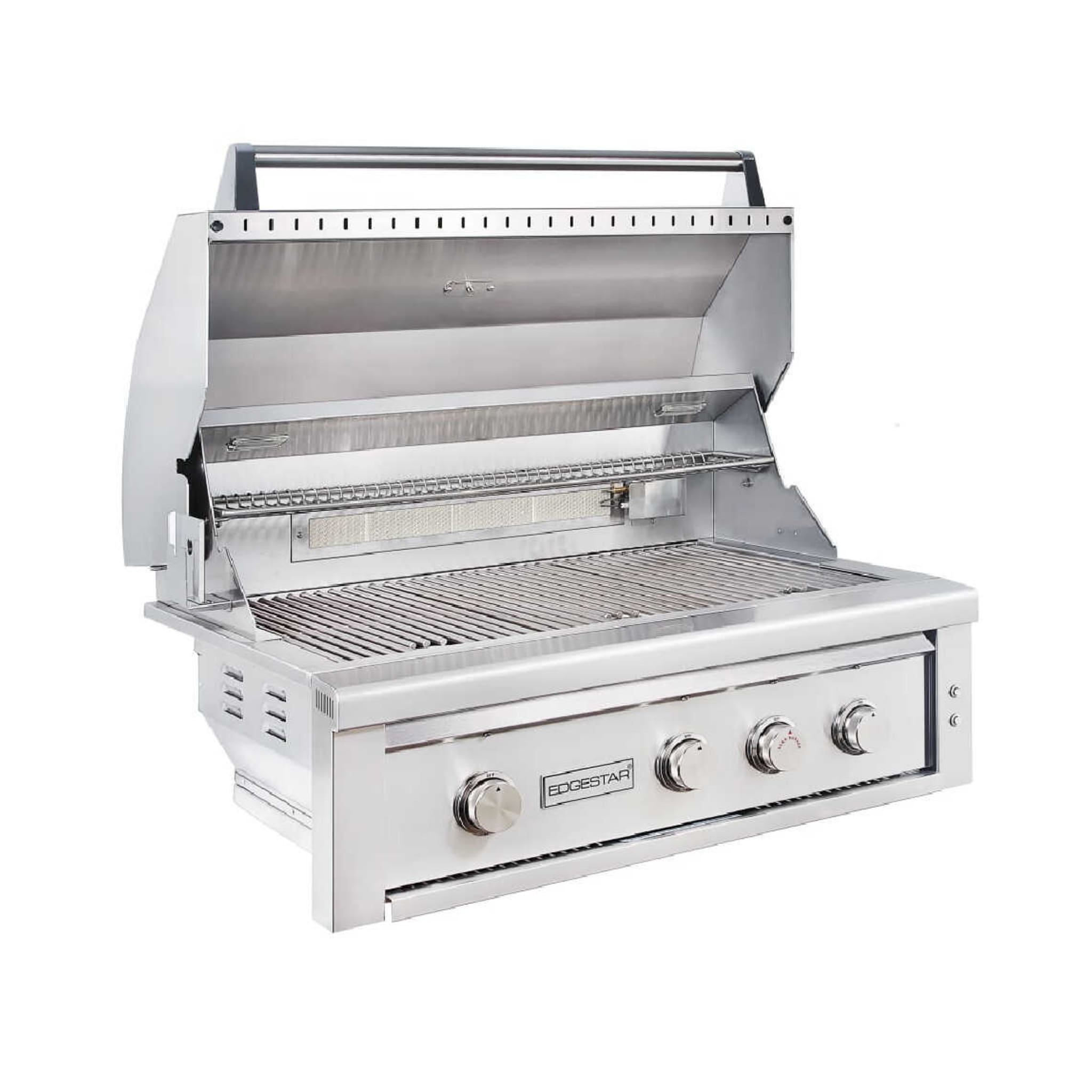 Edgestar 89K BTU 36-Inch Built-In Grill With Insulated Jacket And Double Access Doors