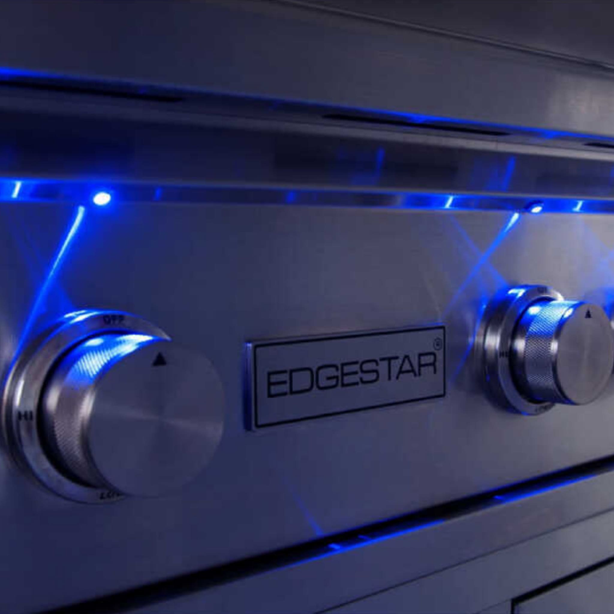 Edgestar 89K BTU 36-Inch Built-In Grill With Insulated Jacket And Double Access Doors
