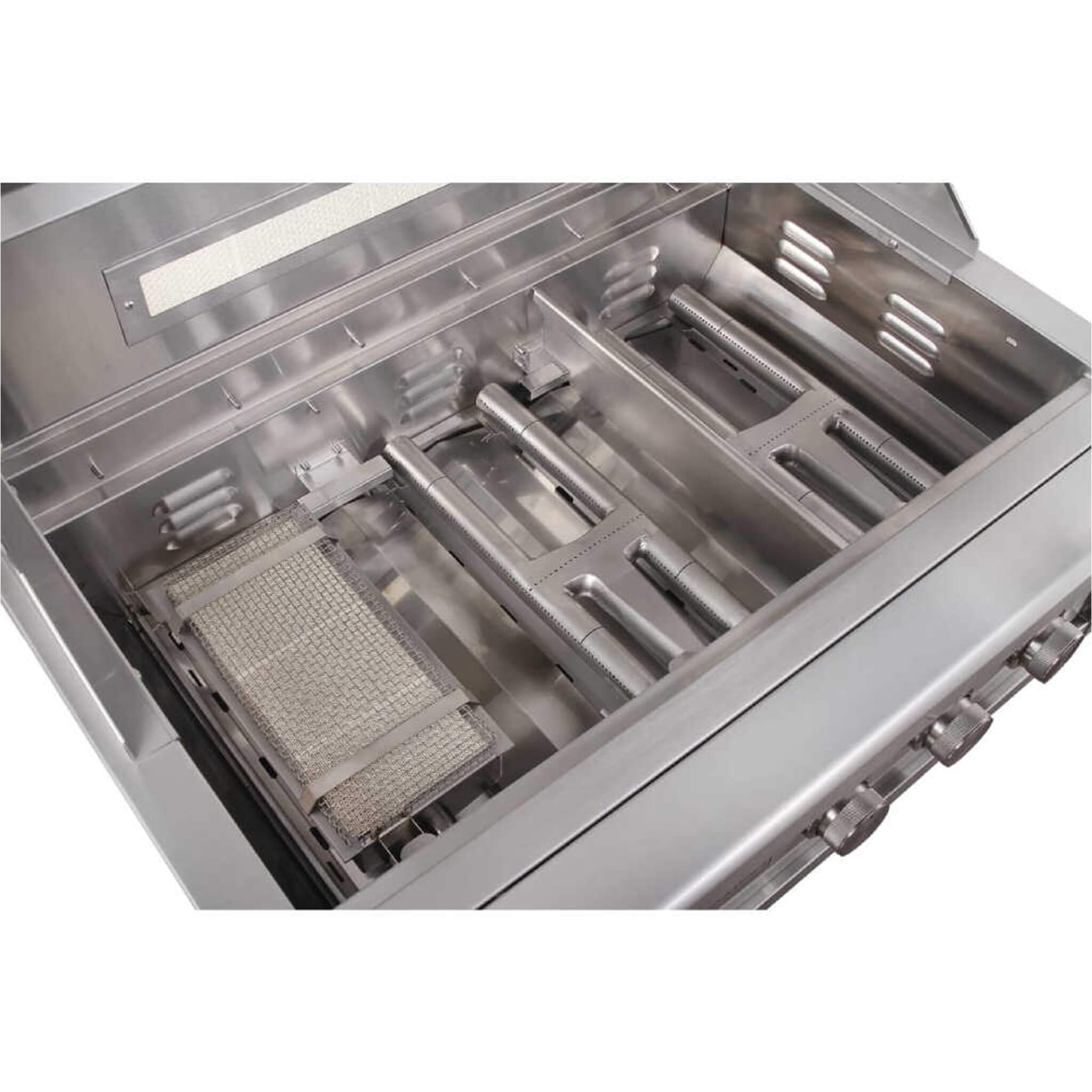 Edgestar 89K BTU Built-In Grill With Rotisserie And LED Lighting, 42"