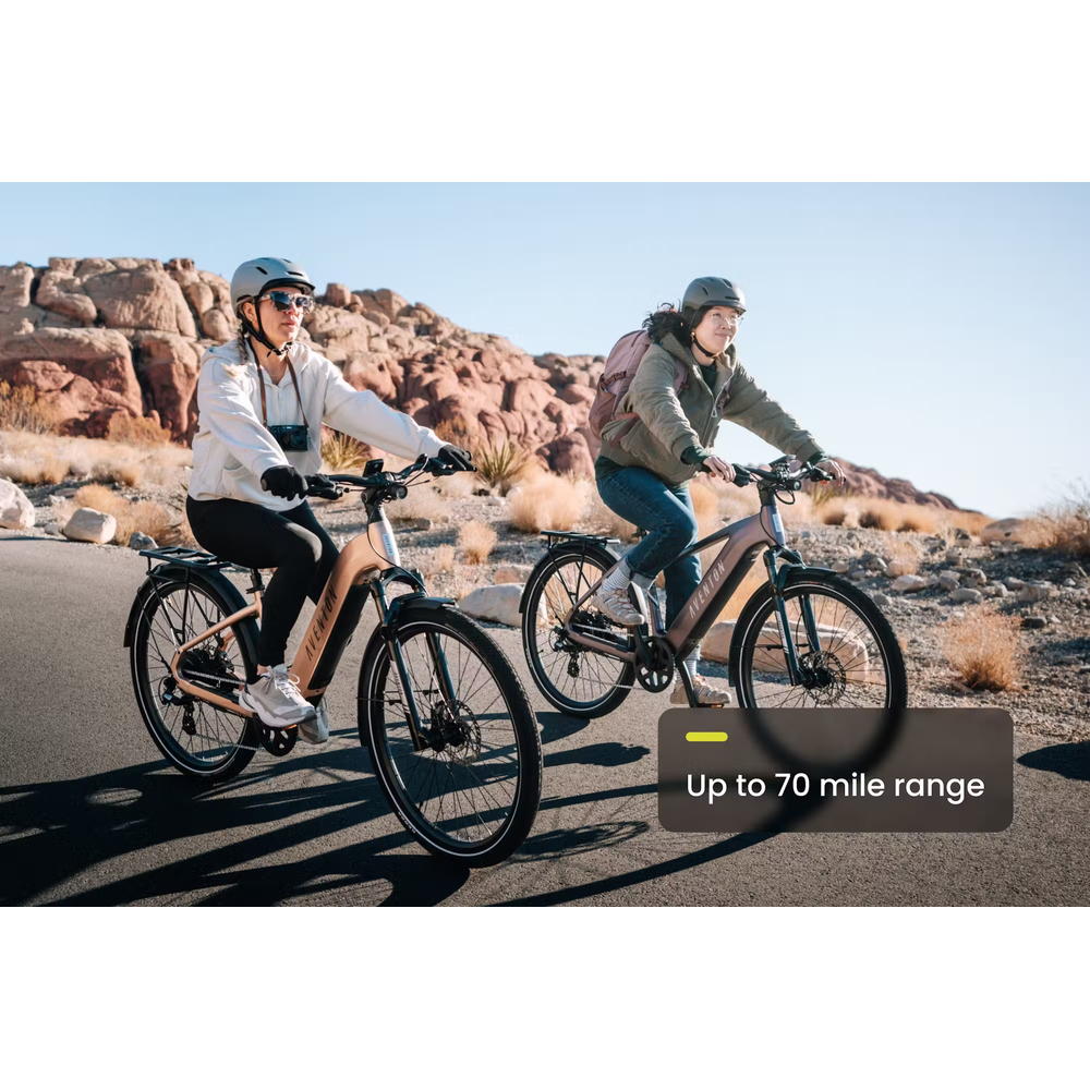 Aventon Level.3 E-Bike Step-Over