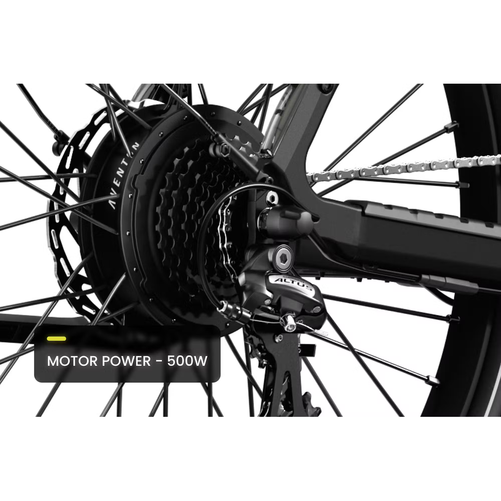 Aventon Level.3 E-Bike Step-Over