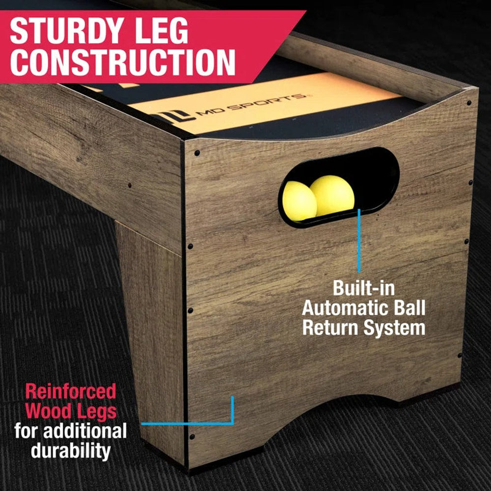 7’ 3” Compact Roll and Score Arcade Game with Electronic Scoring and B