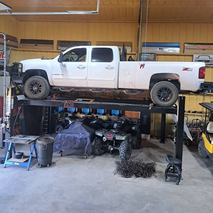 Forward Lift CR14 Four Post Commercial Lift