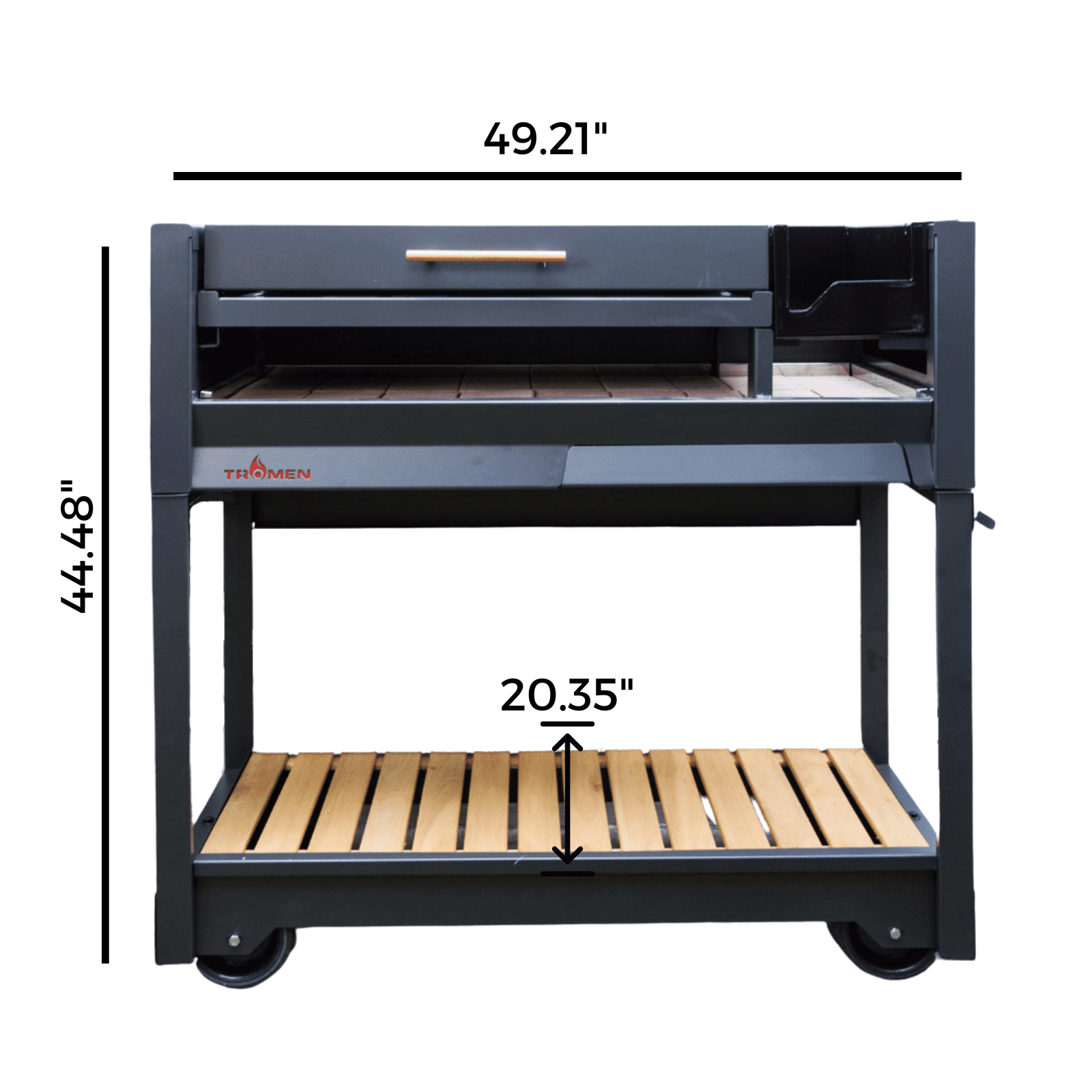 Tromen Gaucha Freestanding Argentine Charcoal Grill