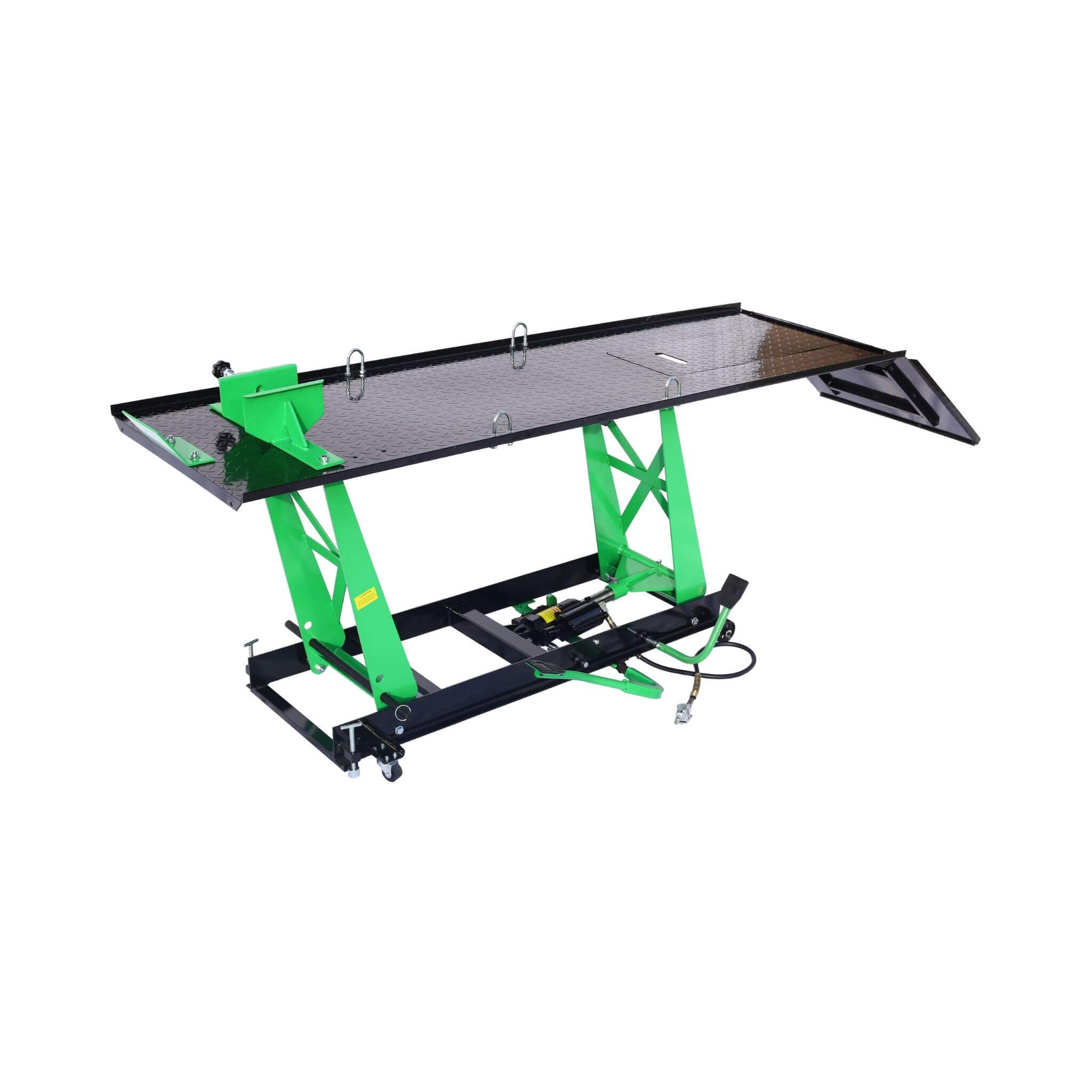 Heavy-Duty 1000LBS Air Hydraulic Motorcycle ATV Lift Jack Table