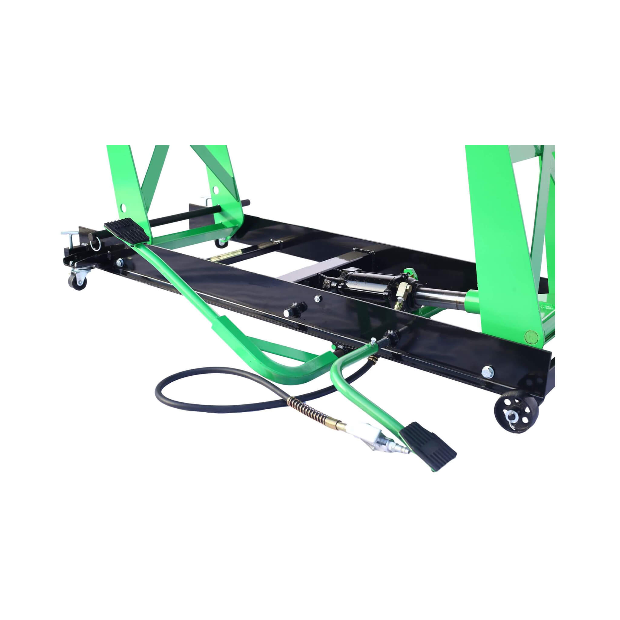 Heavy-Duty 1000LBS Air Hydraulic Motorcycle ATV Lift Jack Table