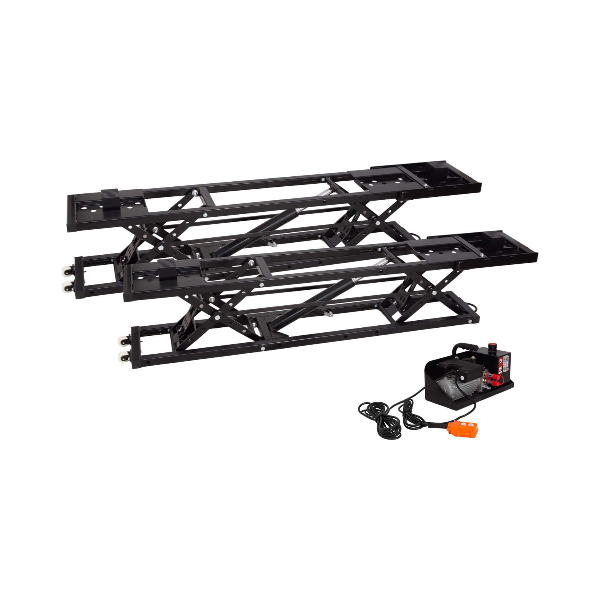 Heavy-Duty Portable 7000 LBS Car Lift Jack With Locking Levels