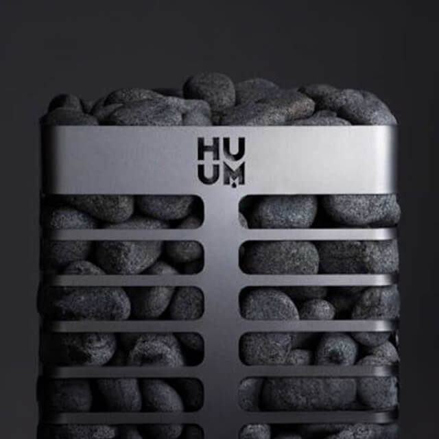 Huum Steel Series Sauna Heater With UKU Control & Sauna Stones