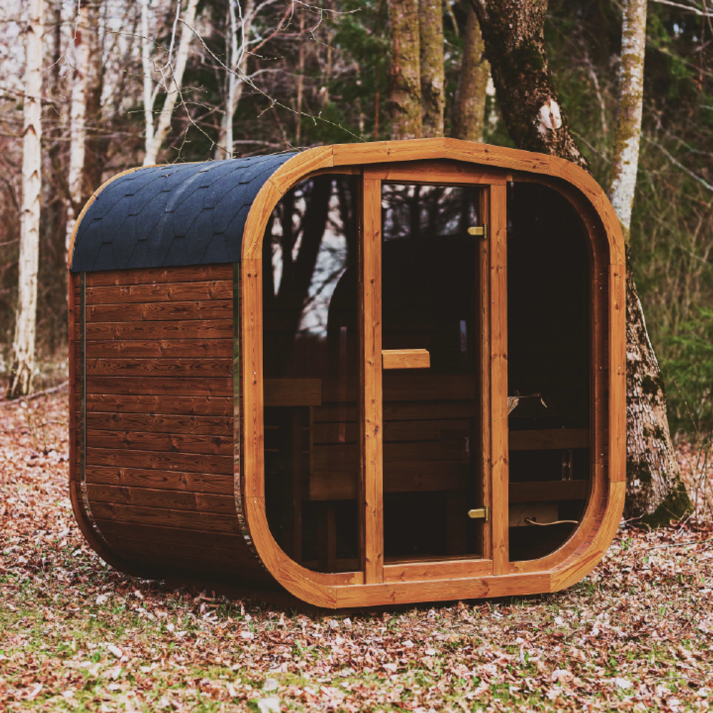 Patio Elegance MW16 ThermoWood Outdoor Sauna - Premium Outdoor Relaxation Experience