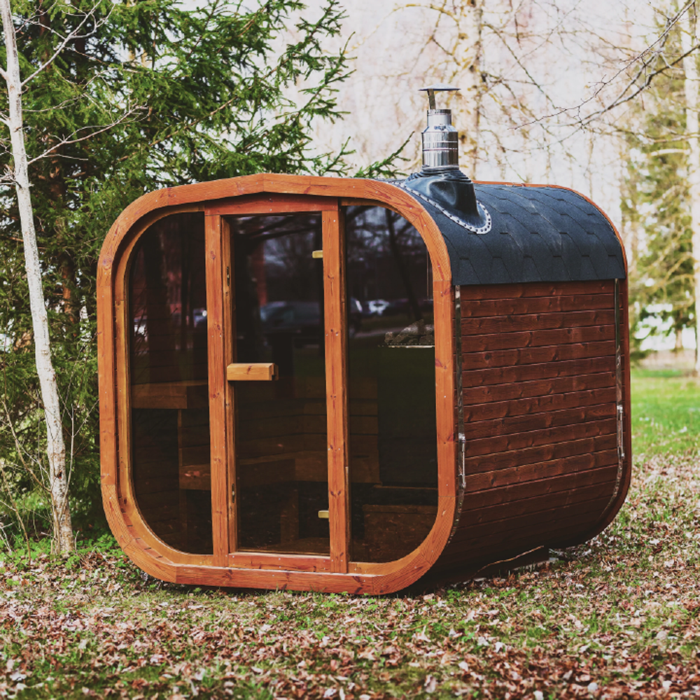 Patio Elegance MW20 Outdoor ThermoWood Sauna - Premium Outdoor Relaxation Solution