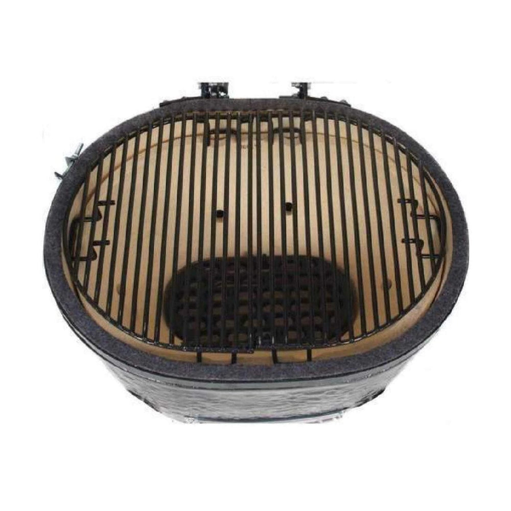 Primo Oval XXL Black Ceramic Kamado Charcoal Grill [PGCXXLH]