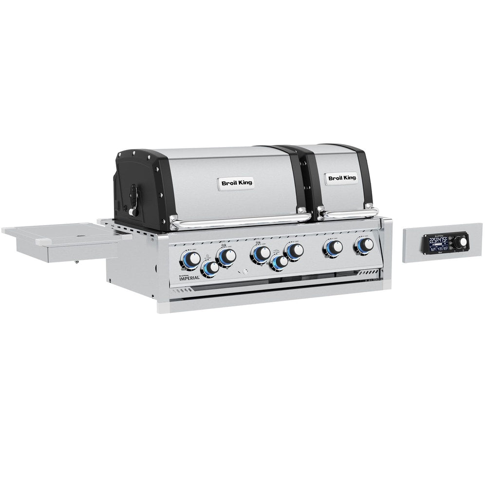 Broil King Imperial QS 690i 6-Burner Gas Grill Island With Rotisserie & Side Burner & iQue™ Technology Control