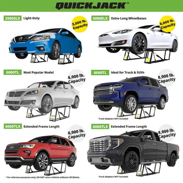 Ranger QuickJack 8000TL Portable Truck Lift System