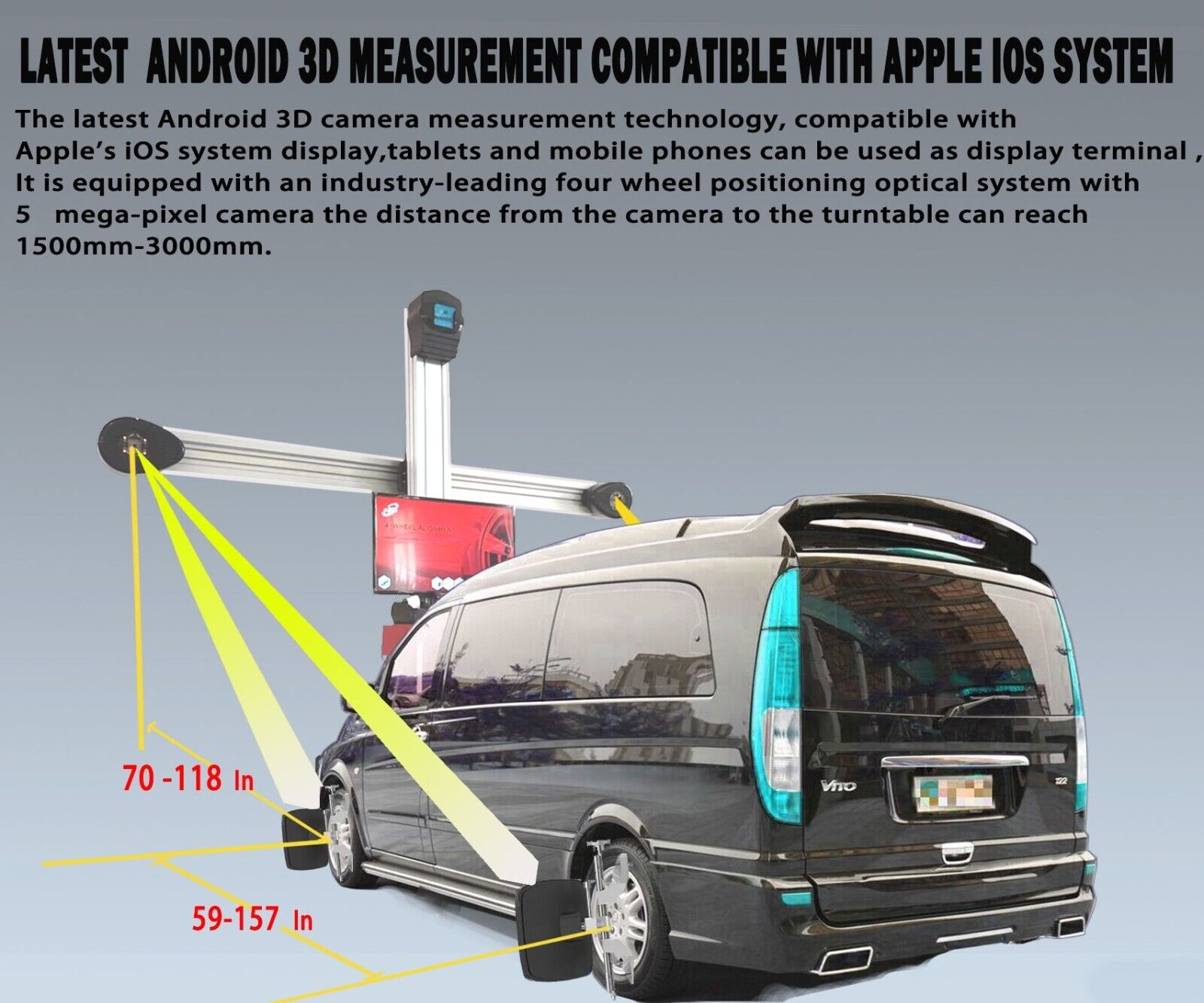 Katool KT-AV9 PRO Wheel Alignment Machine