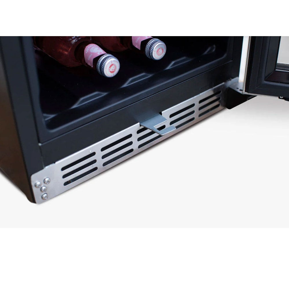TrueFlame 15-Inch 3.2 Cu. Ft. Outdoor Rated Dual Zone Wine Cooler