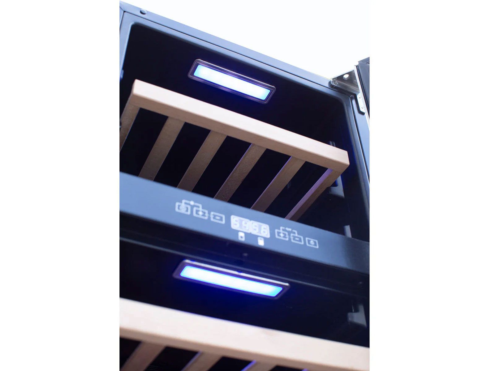 TrueFlame 15-Inch 3.2 Cu. Ft. Outdoor Rated Dual Zone Wine Cooler