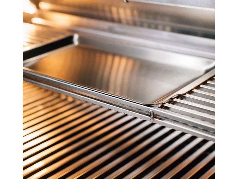 TrueFlame 32-Inch 4-Burner Freestanding Gas Grill with Rear Infrared Burner and Grill Lights
