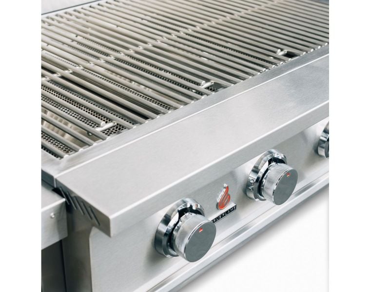 TrueFlame E-Series 25-Inch 3-Burner Gas Grill on Double Door Cart
