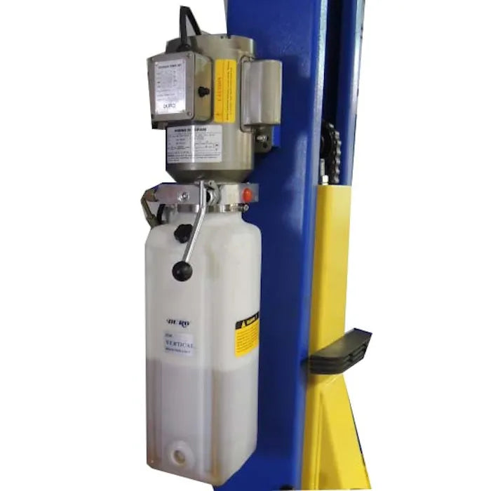 ASEplatinum WH9KACX Asymmetric Clear Floor Two Post Lift