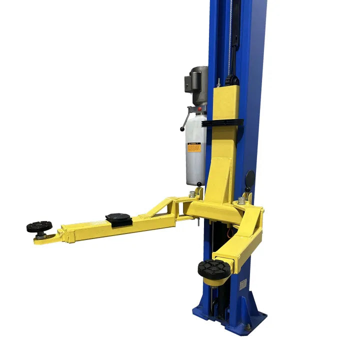ASEplatinum WH9KACX Asymmetric Clear Floor Two Post Lift