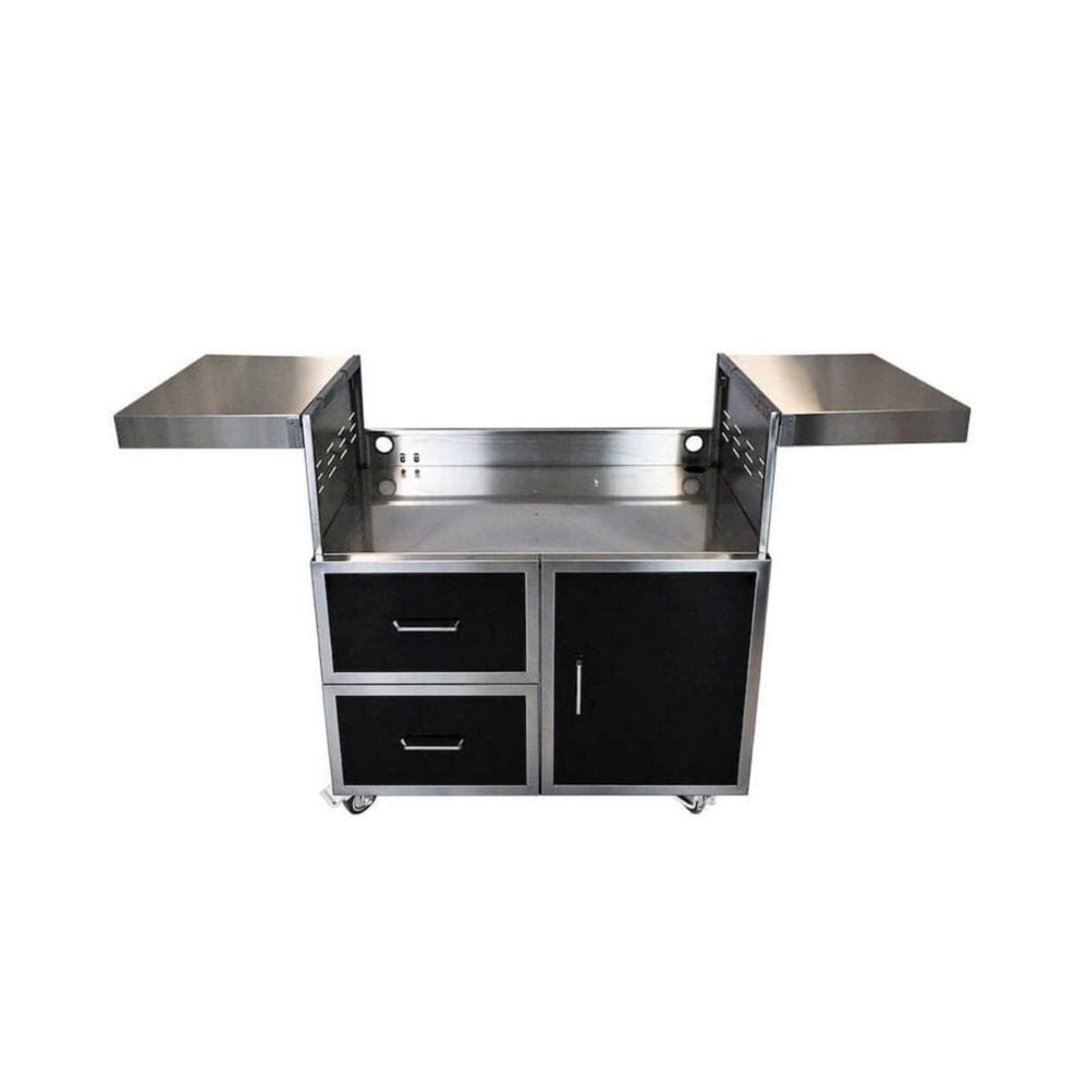 Wildfire Outdoor Living Black Stainless Steel Outdoor Grill Cart (SAK98231)